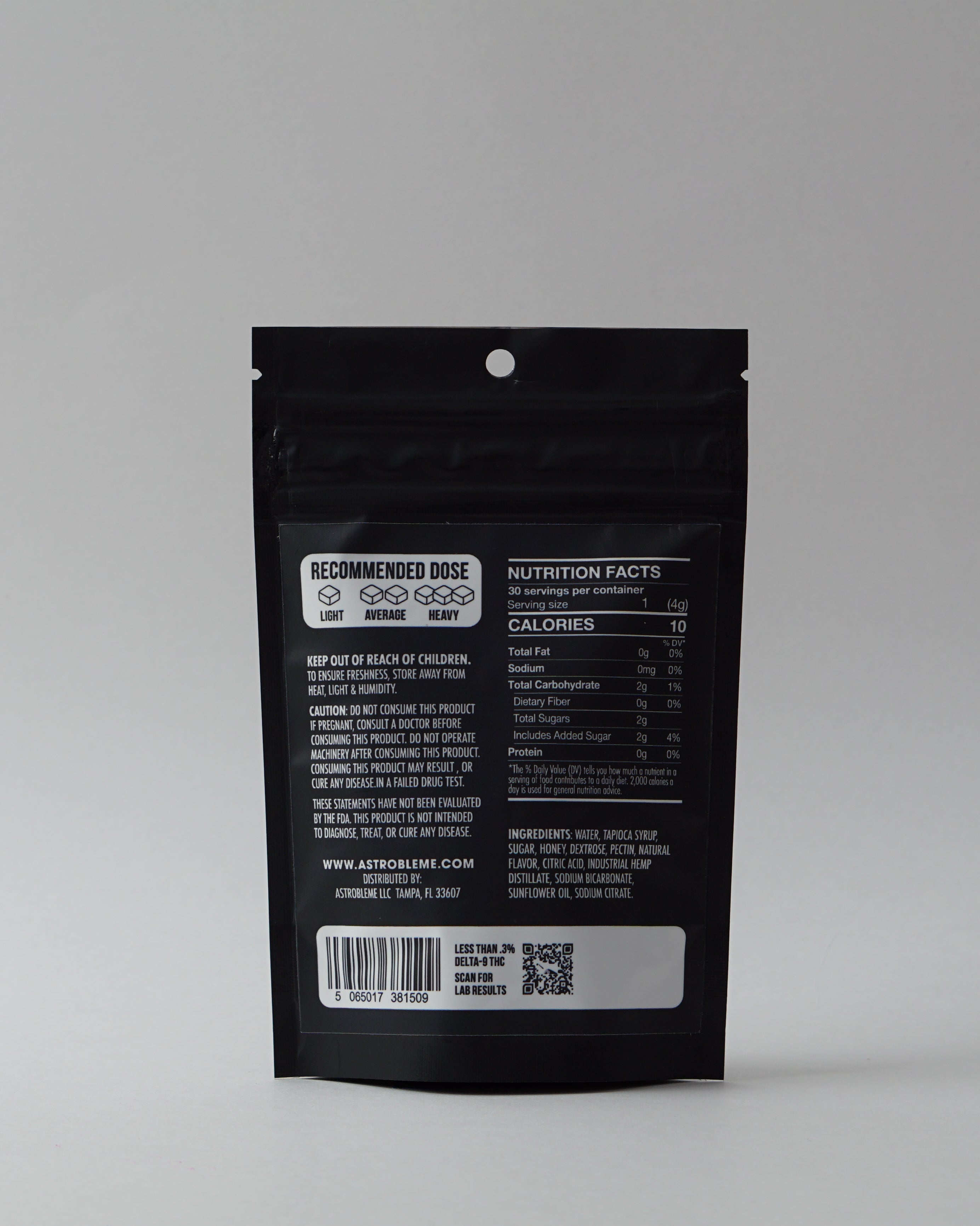 Blastoff Berry THC Gummies