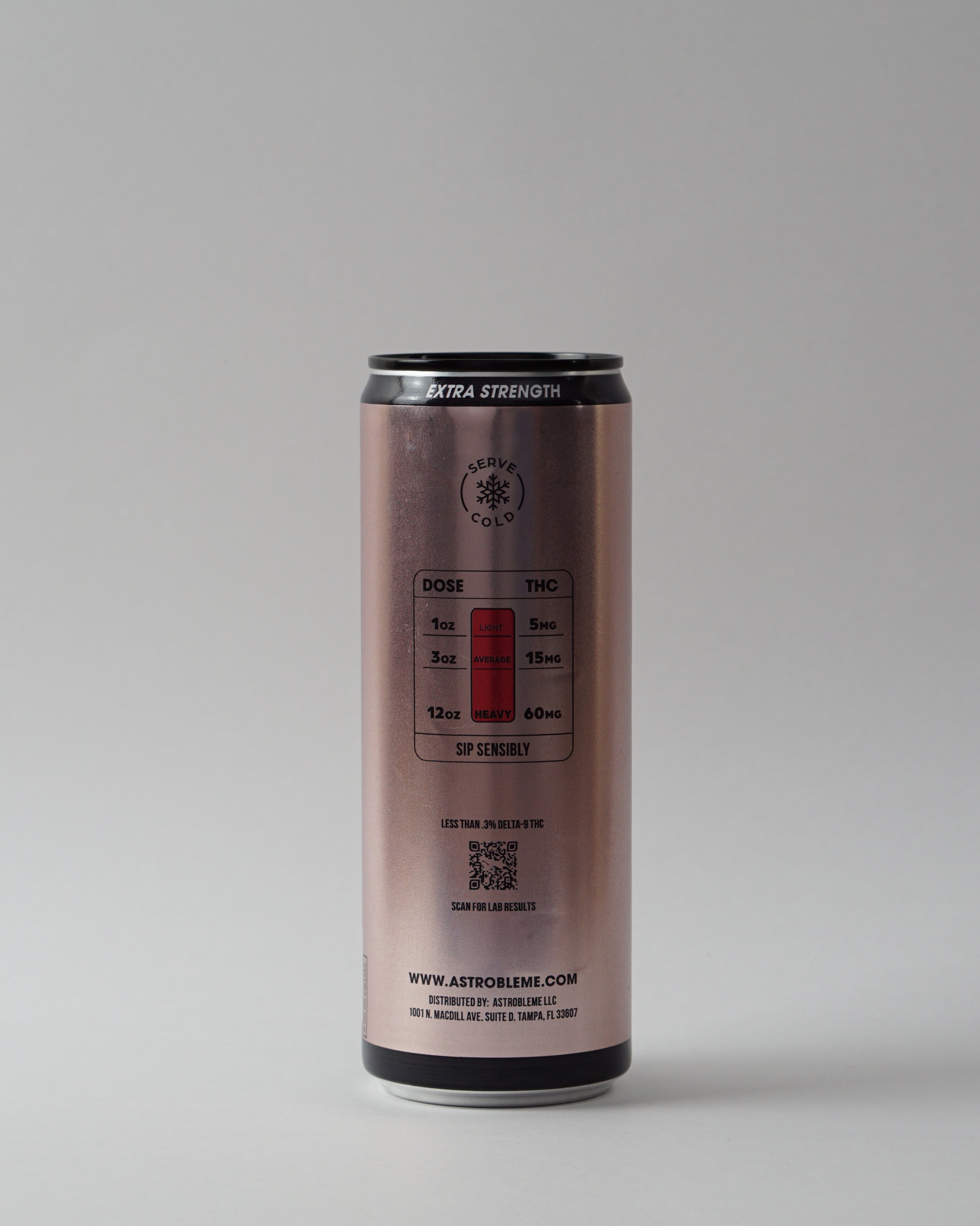 Strawberry Kiwi THC Seltzer